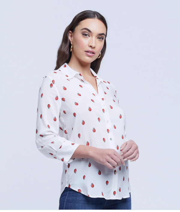 CAMILLE 3/4 SLEEVE BLOUSE