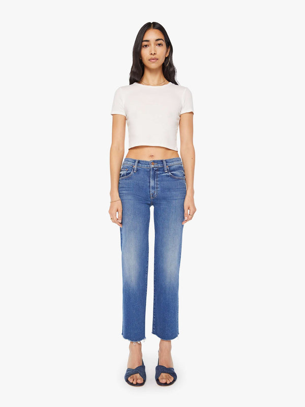 The Mid Rise Rambler Zip Ankle Fray