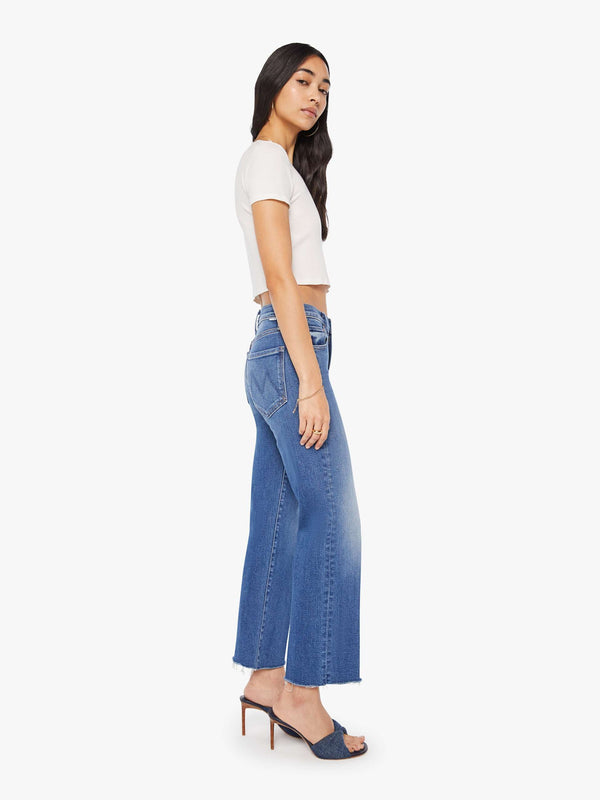 The Mid Rise Rambler Zip Ankle Fray