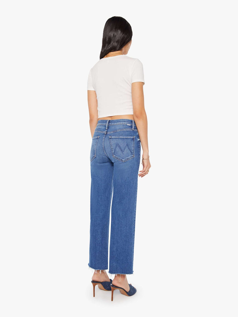 The Mid Rise Rambler Zip Ankle Fray