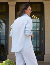 EILEEN- FRENCH BLUE LINEN