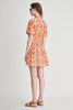 VALENTI MINI DRESS- Night Blooms Sorbet
