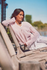 CASHMERE WAFFLE HOODIE