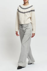 AINSLEY FAIR ISLE SWEATER
