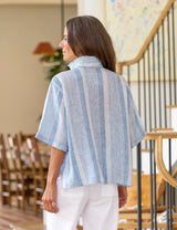 ROSIE- BLUE MULTI STRIPE