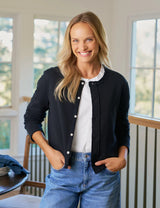 Jackie- Sweatshirt cardigan