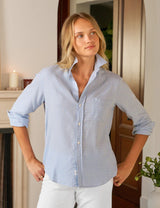 EILEEN LIGHTEST FLANNEL- BLUE PLAID