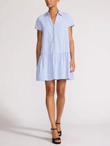 Antibes Dress Blue Stripe