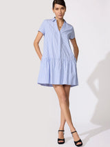 Antibes Dress Blue Stripe