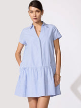 Antibes Dress Blue Stripe