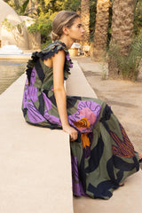 Scallop Pintuck Maxi