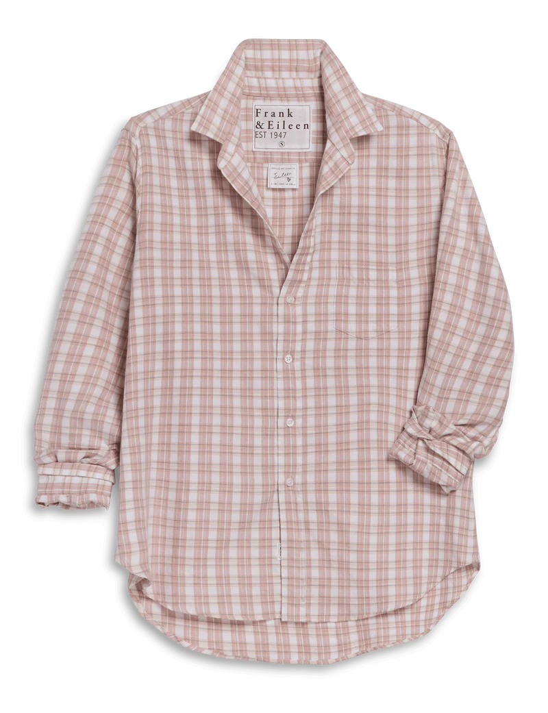 EILEEN- Pink, white, grey plaid