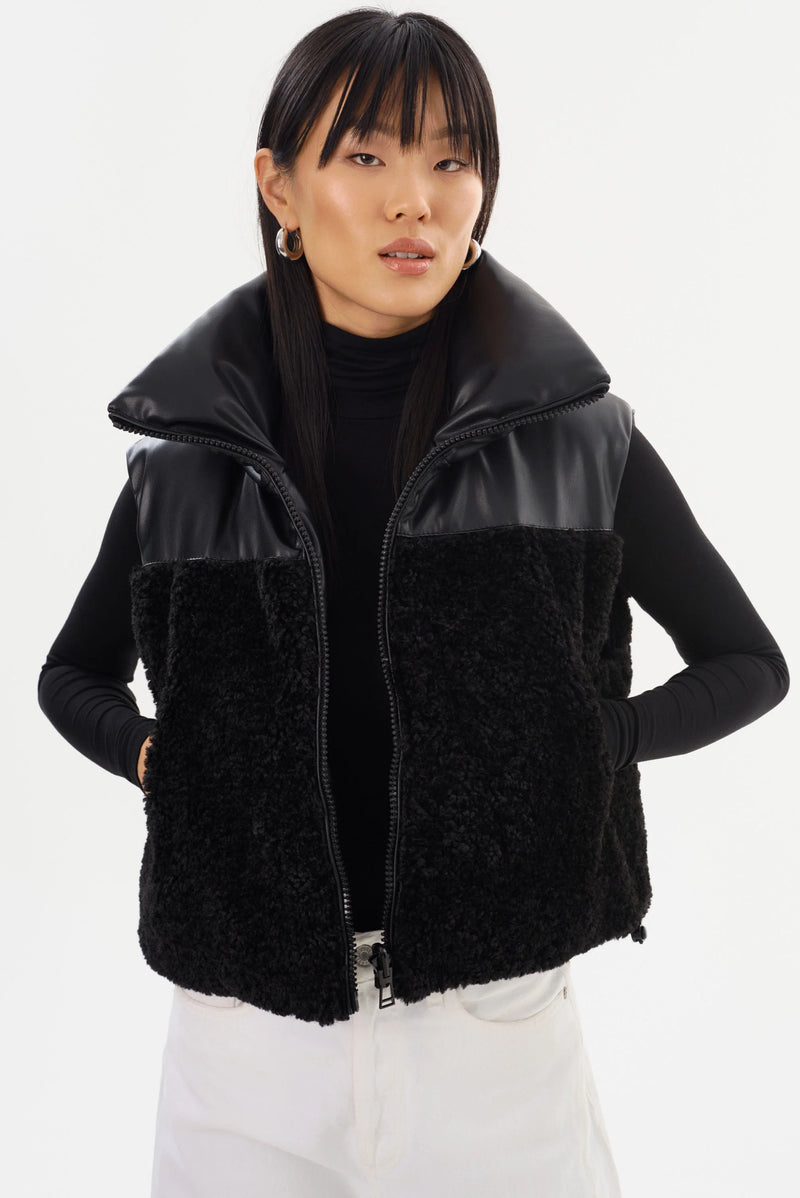 MELICIA REVERSIBLE VEST