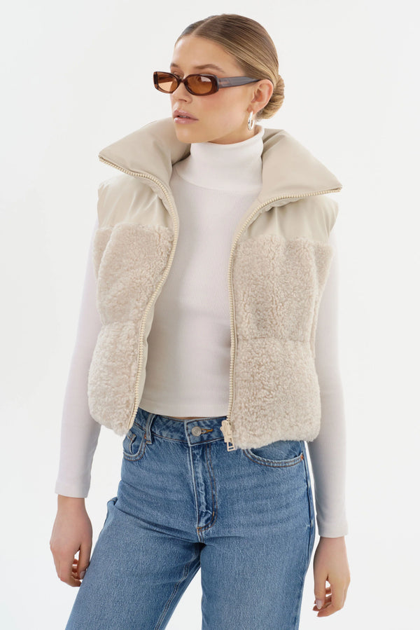 MELICIA REVERSIBLE VEST