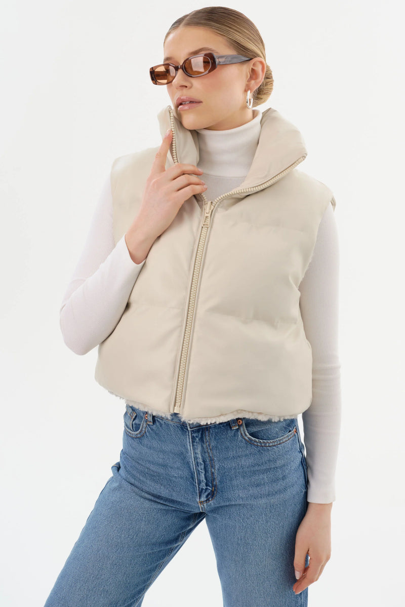 MELICIA REVERSIBLE VEST