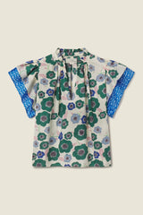 CLOVER BLOUSE- GREEN HOUSE