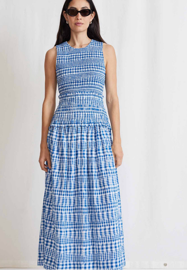 SIEMPRE TANK MAXI DRESS-IKAT