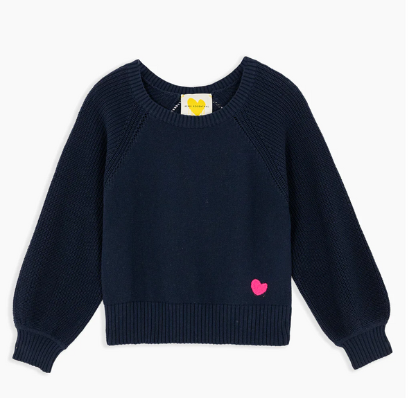 PUFF SLEEVE PULLOVER SWEATER