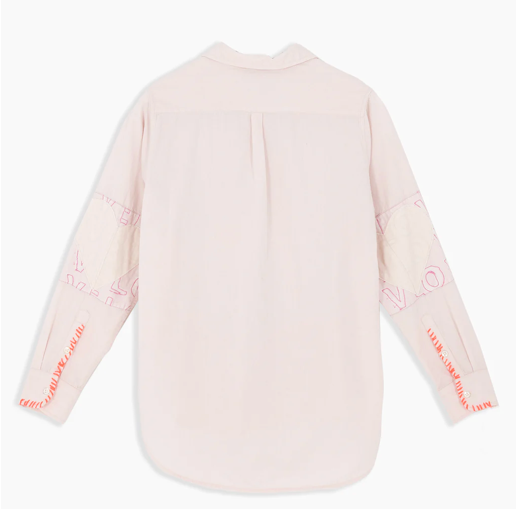 MIA SHIRT QUILTED PATCH SHIRT