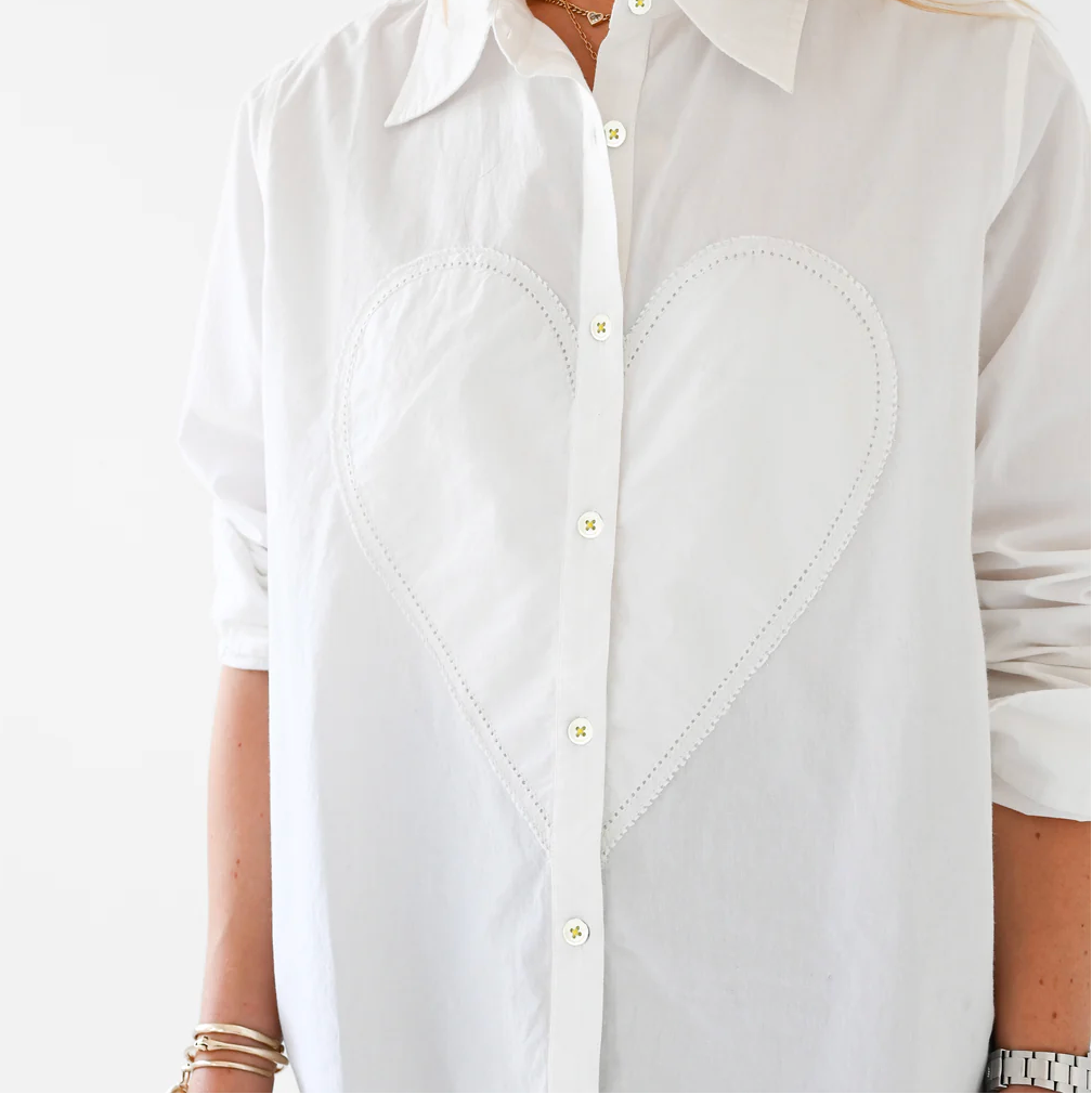 MIA SHIRT MAX HEART W