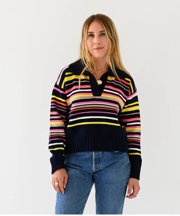 SYDNEY SWEATER EDITED STRIPE