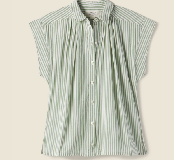 DELLA SHIRT-PALMERA STRIPE