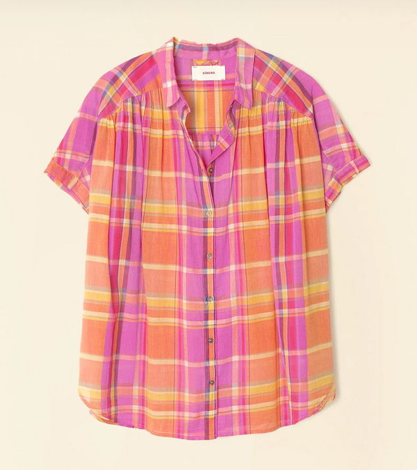 PAXTON SHIRT-CORAL BLAZE