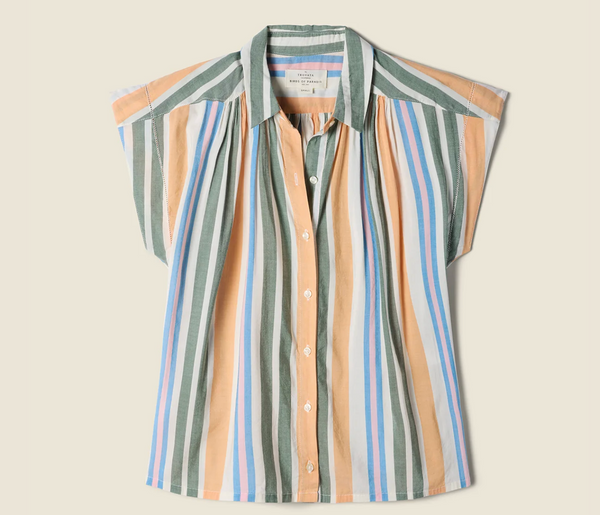 DELLA SHIRT-ANTIBBES STRIPE