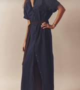 LINNET DRESS-NAVY