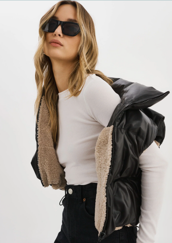MELICIA REVERSIBLE VEST
