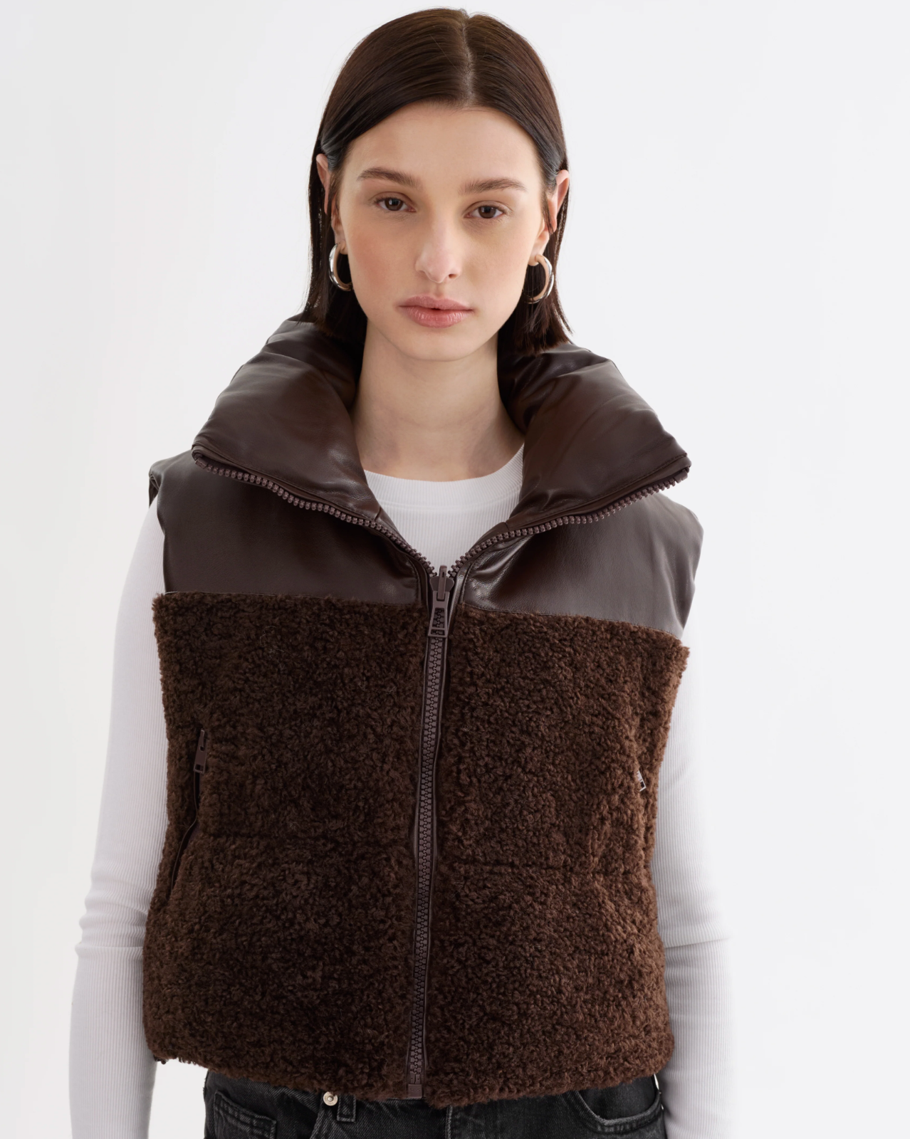 MELICIA REVERSIBLE VEST