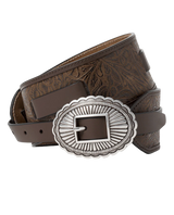 Tooled Waist Belt