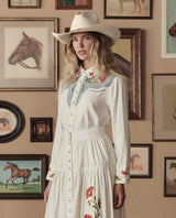 Embroidered Western Shirt