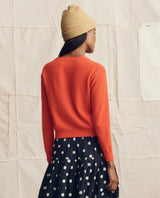 Cashmere Tiny V Neck Cardigan