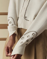 STUDDED CARDIGAN