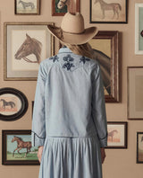 Embroidered Western Shirt