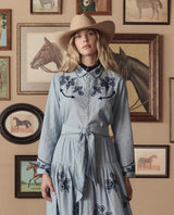 Embroidered Western Shirt