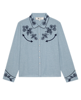 Embroidered Western Shirt