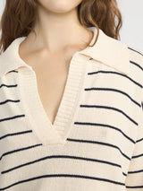 STRIPED EASY PULLOVER