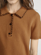 The Leather Stitch Polo