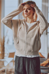 WAFFLE HOODIE