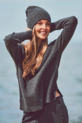 CASHMERE WAFFLE CREW