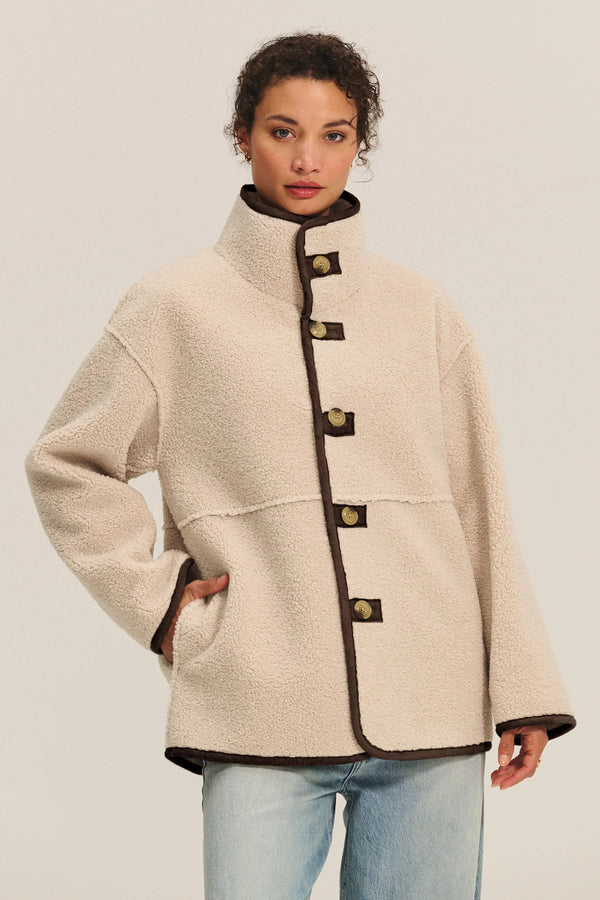 SHONA SHERPA REVERSIBLE JACKET