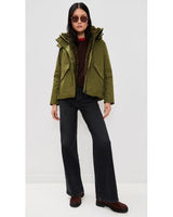 KARA HOODED JACKET- ARMY