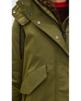 KARA HOODED JACKET- ARMY