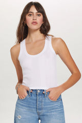 Cotton Rib Crop Tank