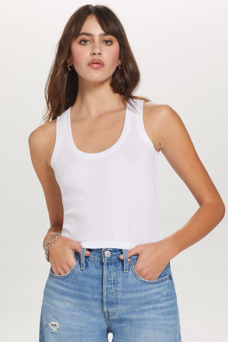 Cotton Rib Crop Tank