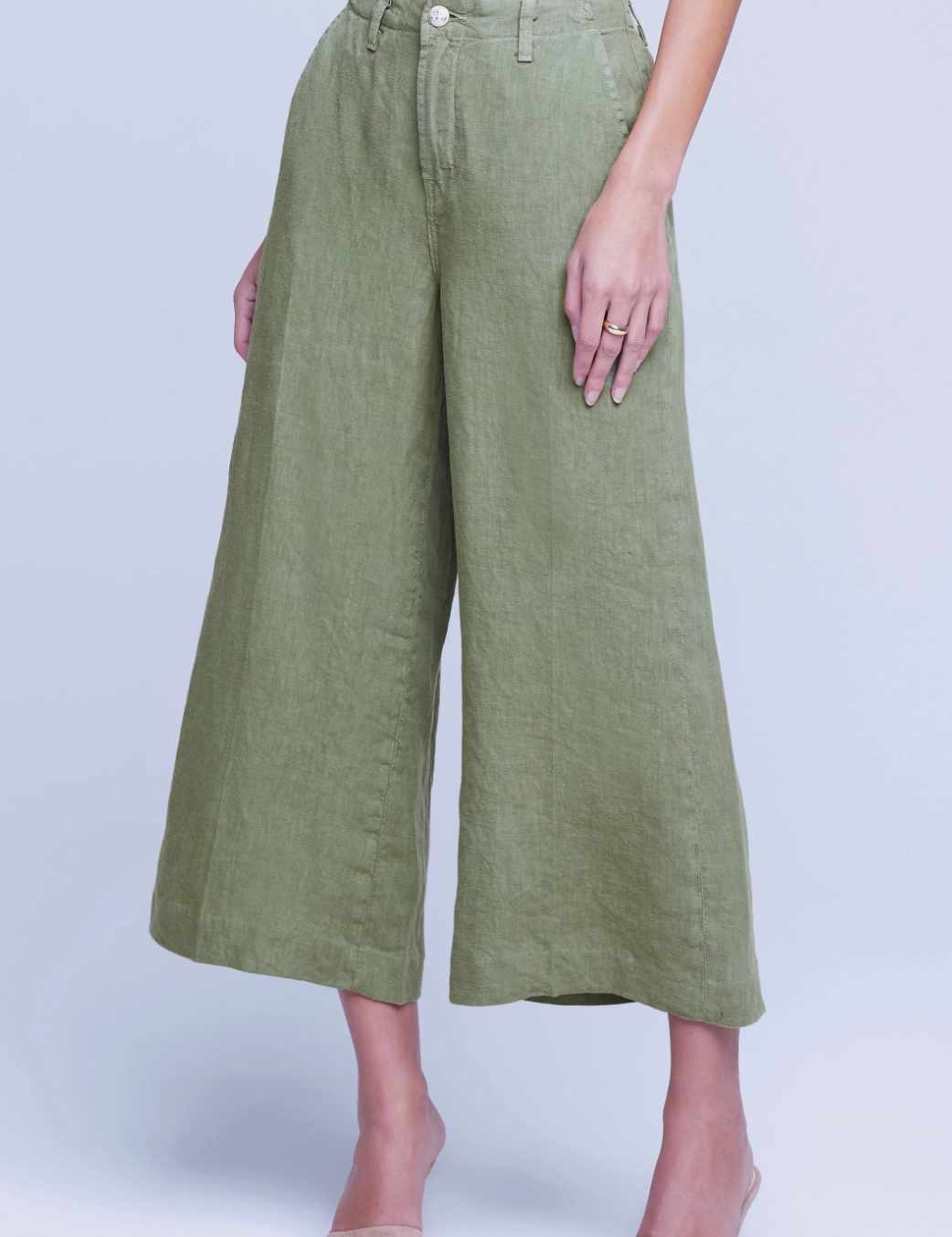 HENDERSON HIGH RISE CROP WIDE LEG